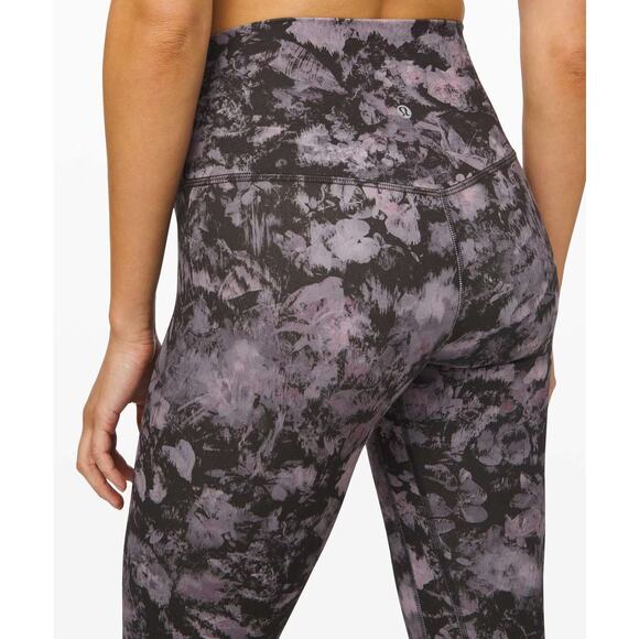 Lululemon Align High-Rise Crop 21" Size 4 Multicolored Nulu - Picture 4 of 7